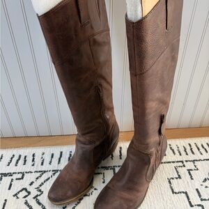 Naturalizer Brown Heeled Boots